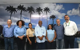 ANTÔNIO CALMON RECEBE REPRESENTANTES DA ACELEN RENOVÁVEIS PARA TRATAR SOBRE A NOVA BIORREFINARIA A SER IMPLANTADA