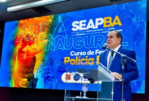 VICE-GOVERNADOR DESTACA PRIORIDADE COM A SEGURANÇA PÚBLICA EM AULA INAUGURAL DO CURSO DE FORMAÇÃO DE POLICIAIS PENAIS DA BAHIA