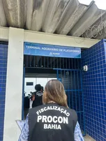OPERAÇÃO PROCON-BA FISCALIZA TERMINAIS E TRANSPORTE MARÍTIMO EM SALVADOR