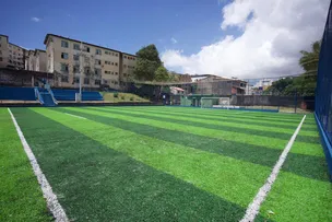 PREFEITURA INAUGURA ARENA COM GRAMA SINTÉTICA E QUADRA DE FUTEVÔLEI EM PERNAMBUÉS