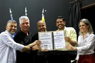 PREFEITURA DE IRECÊ ANUNCIA ORDEM DE SERVIÇO DE R$ 7 MILHÕES EM OBRAS DE INFRAESTRUTURA COM APOIO DA CBPM E GALVANI