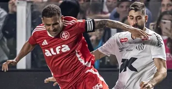 INTERNACIONAL E SANTOS EMPATAM POR 1 A 1 EM JOGO DA 35ª RODADA DO BRASILEIRÃO