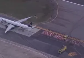 AEROPORTO DE CONGONHAS TEM OPERAÇÕES SUSPENSAS POR CAUSA DE ÓLEO NA PISTA