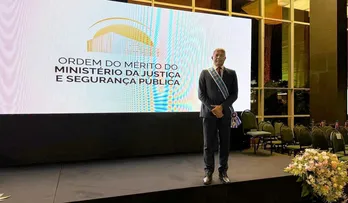 JERÔNIMO RECEBE MEDALHA ORDEM DO MÉRITO DO MINISTÉRIO DA JUSTIÇA E SEGURANÇA PÚBLICA (MJSP)