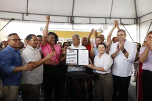 JERÔNIMO RODRIGUES ASSINA ORDEM DE SERVIÇO PARA OBRA DE MACRODRENAGEM EM DÁRIO MEIRA