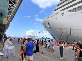 ÚLTIMOS NAVIOS DE CRUZEIRO DE 2025 TRAZEM 8 MIL TURISTAS À BAHIA