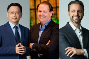 LIDE BA RECEBE PRESIDENTE E VICE DA BYD EM SUA CONFRATERNIZAÇÃO DE FINAL DE ANO