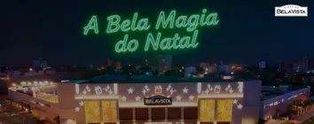 SHOPPING BELA VISTA LANÇA CAMPANHA DE NATAL PRODUZIDA INTEGRALMENTE COM INTELIGÊNCIA ARTIFICIAL
