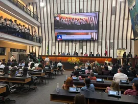 ALBA HOMENAGEIA O MARTAGÃO COM SESSÃO ESPECIAL PELOS SEUS 60 ANOS
