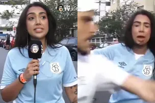 REPÓRTER DA CAZÉTV É AGREDIDA DURANTE COBERTURA AO VIVO NA VILA BELMIRO