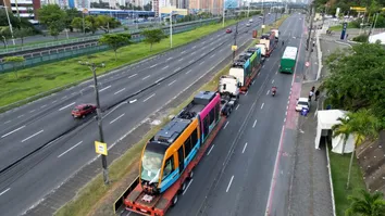 BAHIA APRESENTA PRIMEIROS TRENS DO VLT EM PROJETO DE R$ 5,4 BILHÕES