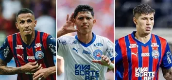 BAHIA TEM TRÊS JOGADORES ENTRE OS MAIS VALORIZADOS DO FUTEBOL BRASILEIRO EM 2025