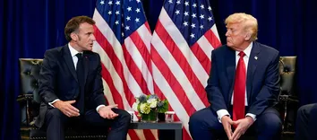 TRUMP AMEAÇA TAXAR VINHOS FRANCESES EM 200% PARA MACRON ADERIR A ‘CONSELHO DE PAZ’