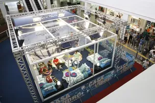 CASA DE VIDRO DO BBB 26 JÁ PODE SER VISTA EM SHOPPING DE SALVADOR
