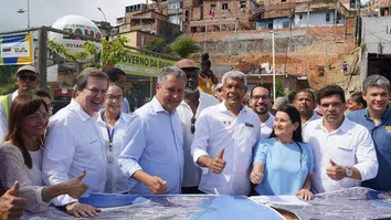 JERÔNIMO E RUI AUTORIZAM OBRAS DO NOVO PAC COM INVESTIMENTO SUPERIOR A R$ 27 MILHÕES EM CONTENÇÕES DE ENCOSTAS