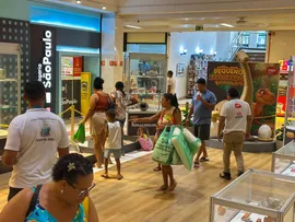 FÉRIAS ESCOLARES: SHOPPING CENTER LAPA SEDIA MOSTRA DE GEOLOGIA PEQUENO EXPLORADOR