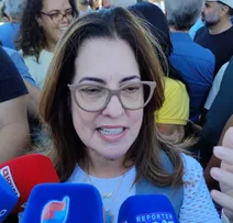 DEPUTADA ROGÉRIA SANTOS DIZ QUE REPUBLICANOS VAI SEGUIR COM ACM NETO
