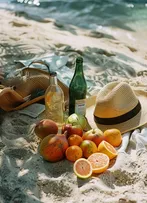 ALIMENTAÇÃO NA PRAIA: O QUE ENTRA E O QUE FICA FORA DO CARDÁPIO