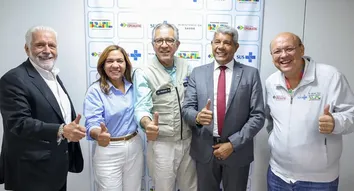 JERÔNIMO CUMPRE AGENDA PARA DESTRAVAR INVESTIMENTOS EM SAÚDE