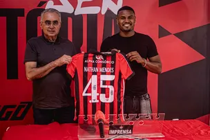 NOVO REFORÇO DO VITÓRIA, NATHAN MENDES PROMETE ENTREGA TOTAL E PROJETA DISPUTA NA LATERAL-DIREITA