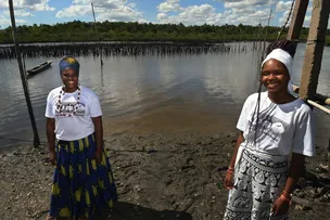 GOVERNO DA BAHIA ENTREGA OBRAS DE REESTRUTURAÇÃO DO TURISMO NO QUILOMBO ATIMANE, EM NILO PEÇANHA