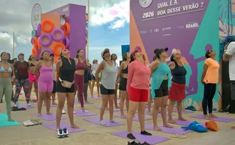 VERÃO PÉ NA AREIA REFORÇA A PRÁTICA REGULAR DE ATIVIDADE FÍSICA