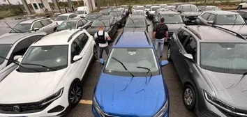A POLÍCIA CIVIL RECUPERA 68 VEÍCULOS DESVIADOS DE LOCADORA EM OPERAÇÃO NA BAHIA
