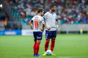 CHATEADO COM ELIMINAÇÃO NA LIBERTADORES, ATACANTE DO BAHIA DESABAFA: “FALTOU MAIS PACIÊNCIA”