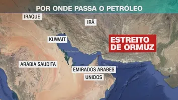 PAÍSES EUROPEUS E JAPÃO FALAM EM AJUDAR A LIBERAR ESTREITO DE ORMUZ