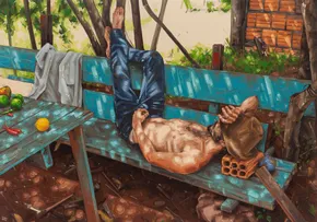 ARTISTA FÁBIO BAROLI MINISTRA OFICINA GRATUITA DE PINTURA NESTE FIM DE SEMANA NA CAIXA CULTURAL SALVADOR