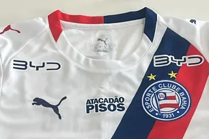 BYD ANUNCIA PATROCÍNIO COM O BAHIA