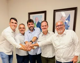 JÚLIO ARTICULA PROJETOS COM SECRETÁRIO DA SERIN E PREFEITOS