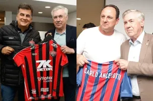 COMISSÃO DA SELEÇÃO, DE ANCELOTTI, VAI À FONTE NOVA PARA VER BAHIA X VITÓRIA