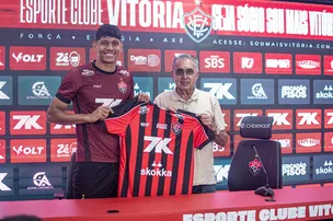 NOVO REFORÇO, ZÉ VITOR É APRESENTADO NO VITÓRIA E PROJETA FUTURO NO CLUBE