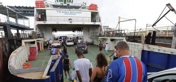 FERRY-BOAT TEM ESPERA DE ATÉ 3 HORAS NO RETORNO DO FERIADO DE PÁSCOA EM ITAPARICA