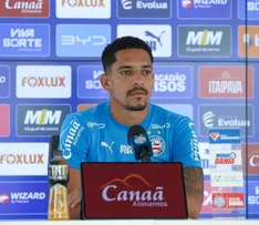 GILBERTO PODE RETOMAR TITULARIDADE NO BAHIA CONTRA O FLAMENGO