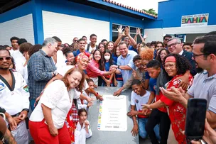 VICE-GOVERNADOR ENTREGA MODERNIZAÇÃO DE R$ 18 MILHÕES DO COLÉGIO ROTARY EM ITAPUÃ