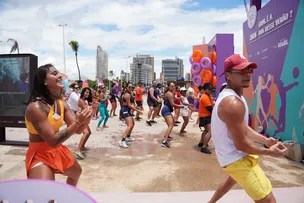 CAMINHADA DANÇANTE SERÁ NO PRÓXIMO DIA 19 DE ABRIL NA ORLA DE PITUAÇU