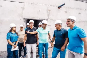 PREFEITO BRUNO REIS VISTORIA OBRAS DO CCO NO SUBÚRBIO, QUE JÁ SUPERAM 60% DE EXECUÇÃO