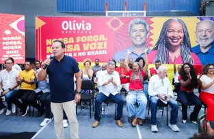 VICE-GOVERNADOR DESTACA PRÉ-CANDIDATURA DE OLÍVIA SANTANA E DEFENDE BANCADA FORTE NA CÂMARA FEDERAL