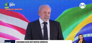 LULA DIZ ACREDITAR QUE "TRUMP GOSTA DO BRASIL" APÓS ENCONTRO EM WASHINGTON