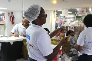 SMS ABRE SALA EXCLUSIVA DE VACINAÇÃO CONTRA GRIPE EM SHOPPING DE SALVADOR
