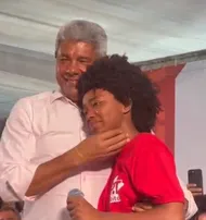 JERÔNIMO RODRIGUES SE EMOCIONA COM FALA DE JOVEM QUILOMBOLA DURANTE PGP DE IRECÊ