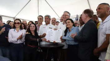 GOVERNO FEDERAL E ESTADO ASSINAM ORDEM DE SERVIÇO PARA MATERNIDADE COM 117 LEITOS EM LAURO DE FREITAS