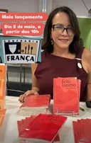 JOANA D’ARCK LANÇA LIVRO “FEITO ÍNTIMO” NESTA SEXTA-FEIRA, NA CONFRARIA DO FRANÇA