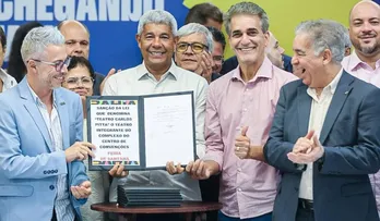 GOVERNADOR MUDA O NOME DO TEATRO DO CENTRO DE CONVENÇÕES DE FEIRA PARA CARLOS PITTA