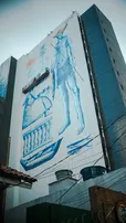 SALVADOR GANHA NOVO MEGA MURAL ARTÍSTICO EM PARCERIA ENTRE UNIFACS E PROJETO MURAL