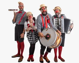 MUSICLAUNS APRESENTAM ESPETÁCULO DE SÃO JOÃO NA VARANDA DO SESI