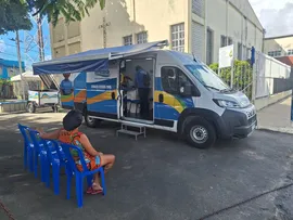 UNIDADE MÓVEL DA EMBASA SEGUE ATÉ SEXTA (22) NA BOCA DA MATA