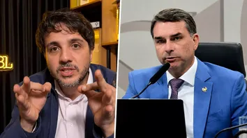 RENAN SANTOS AFIRMA QUE FLÁVIO BOLSONARO BUSCOU VORCARO PARA EVITAR SER CITADO EM DELAÇÃO
